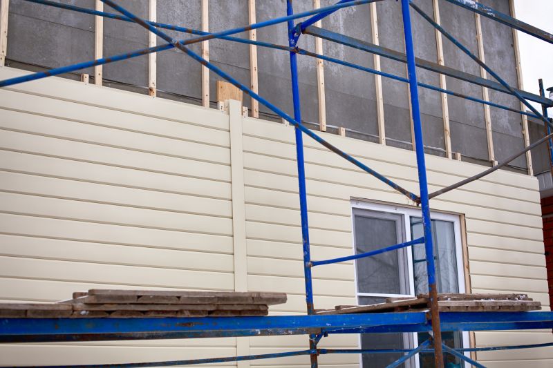 Close-up of Siding Materials